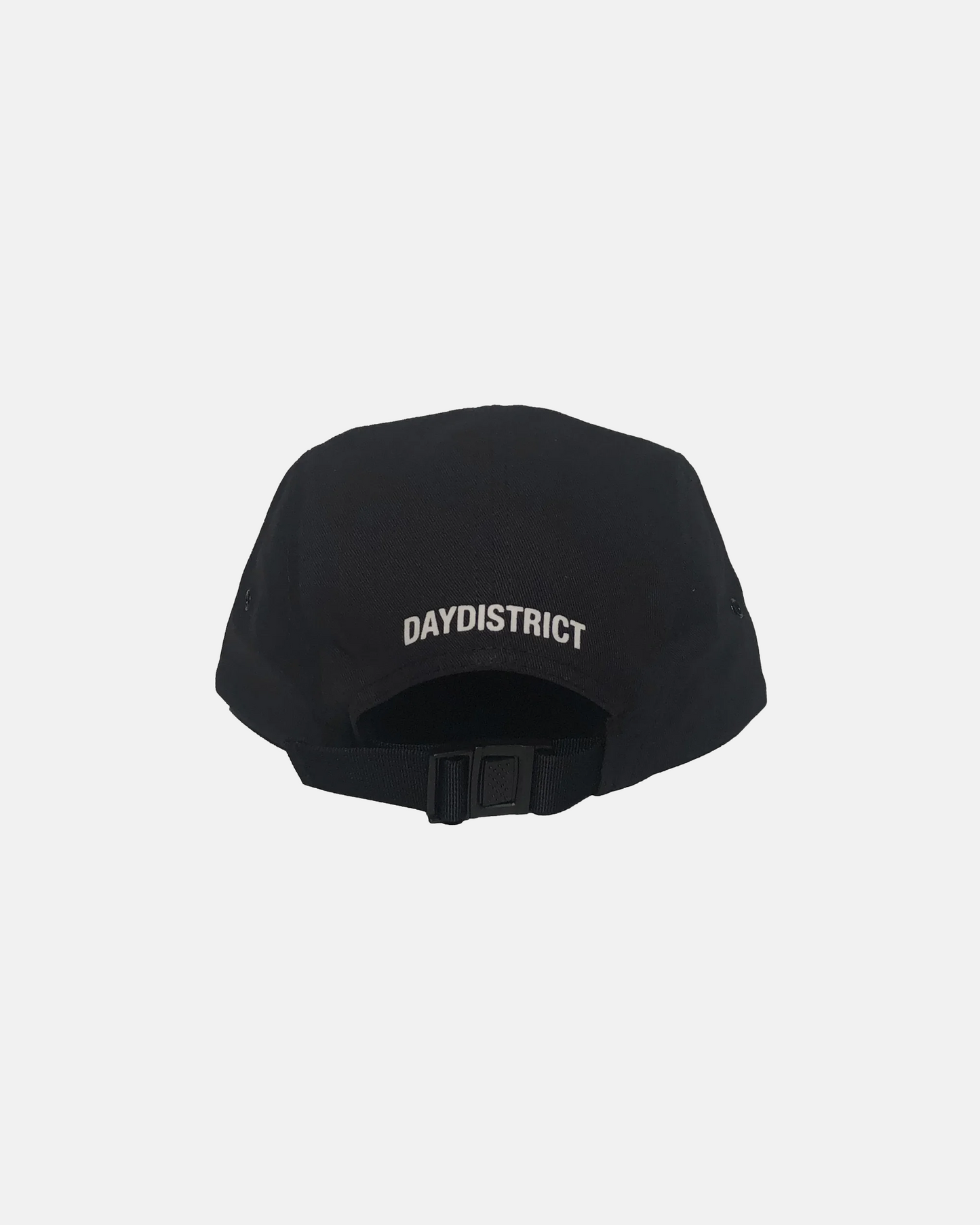 Orange Logo Classic Camper Cap Black