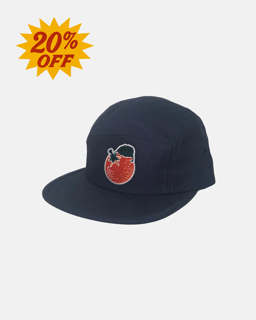 Orange Logo Classic Camper Cap