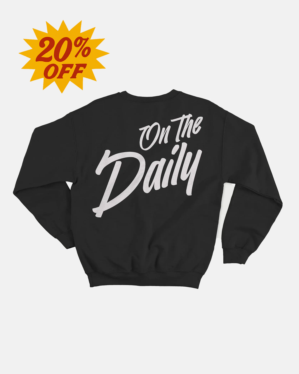 OTD Full Back Puff Crewneck