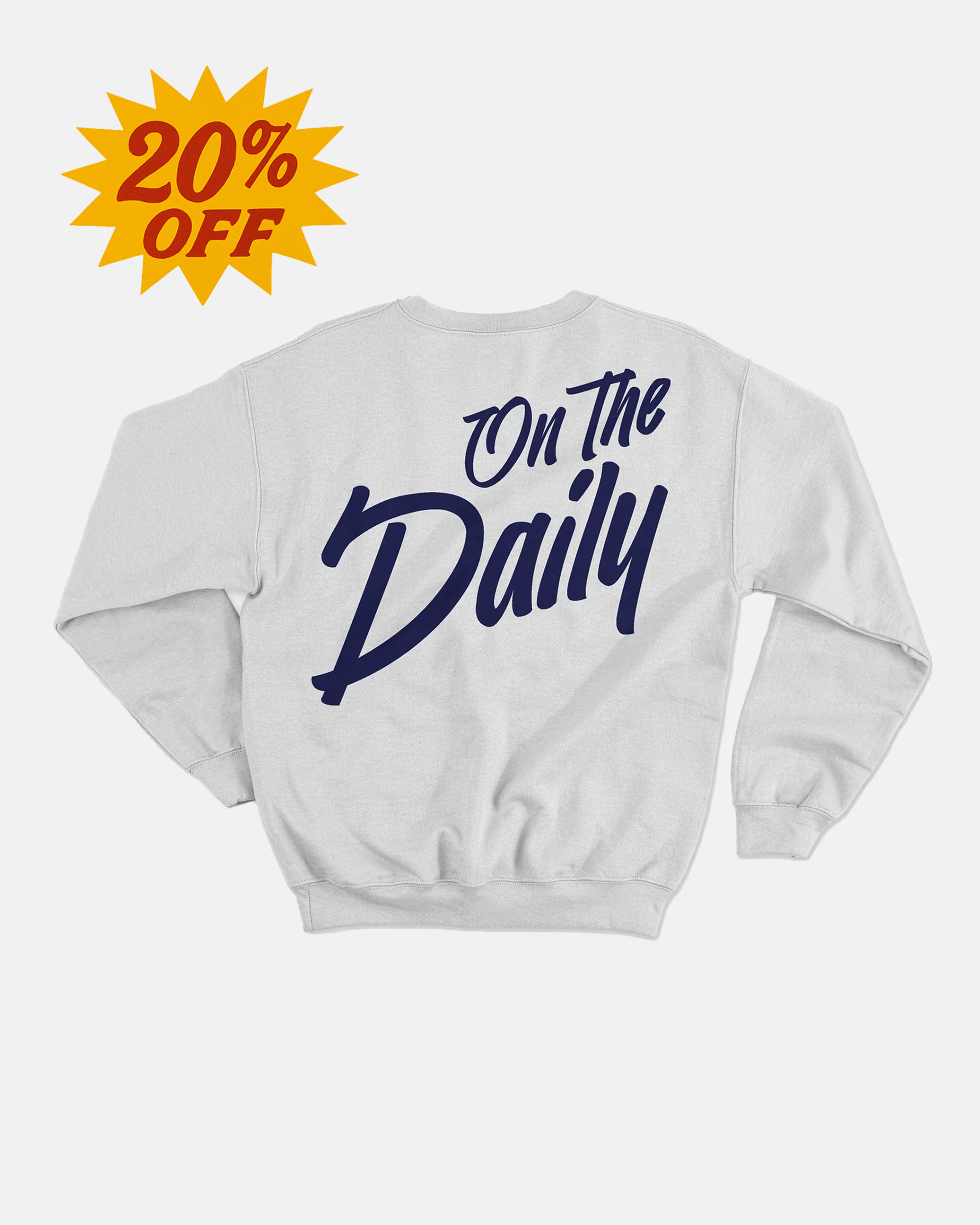 OTD Full Back Puff Crewneck