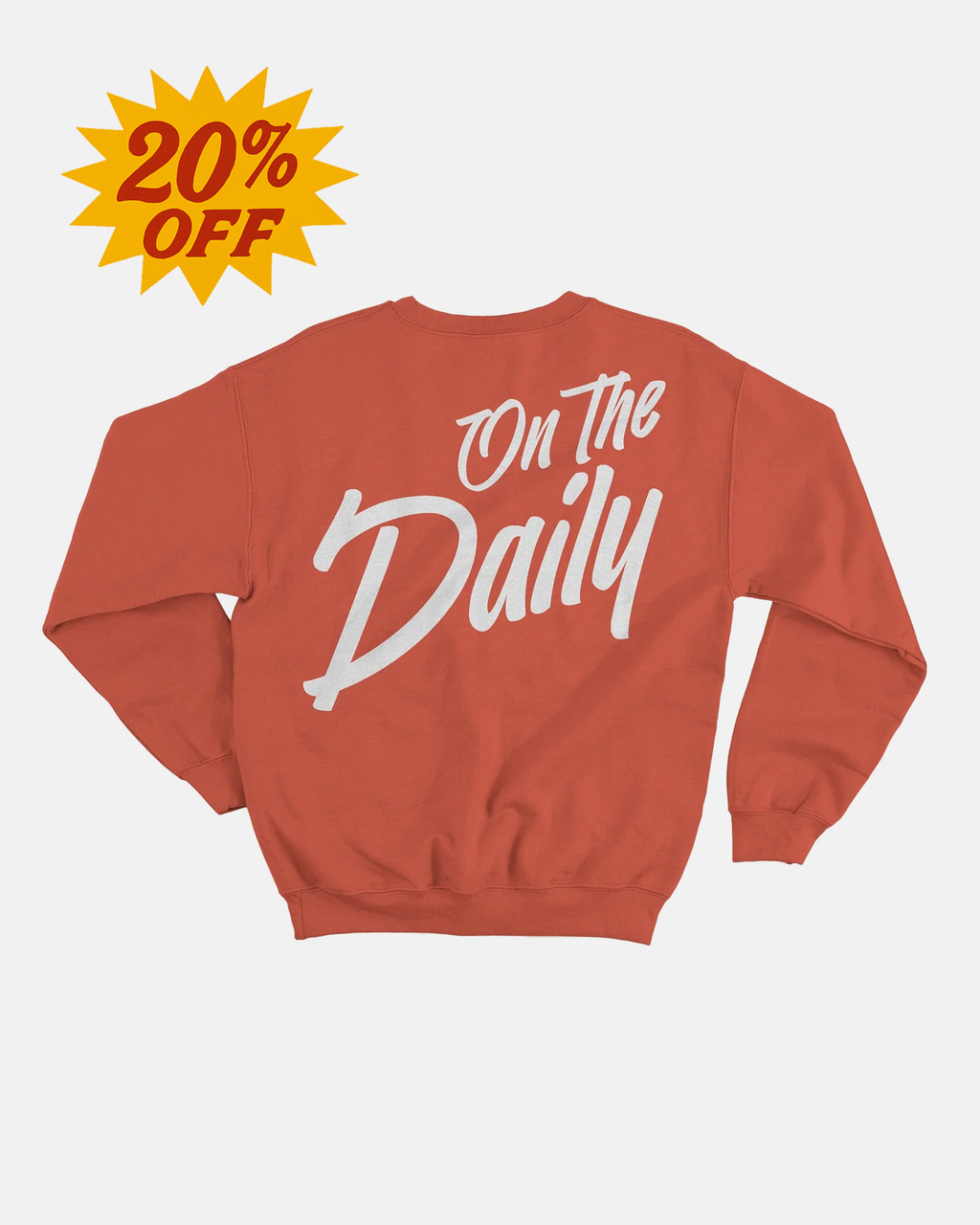 OTD Full Back Puff Crewneck