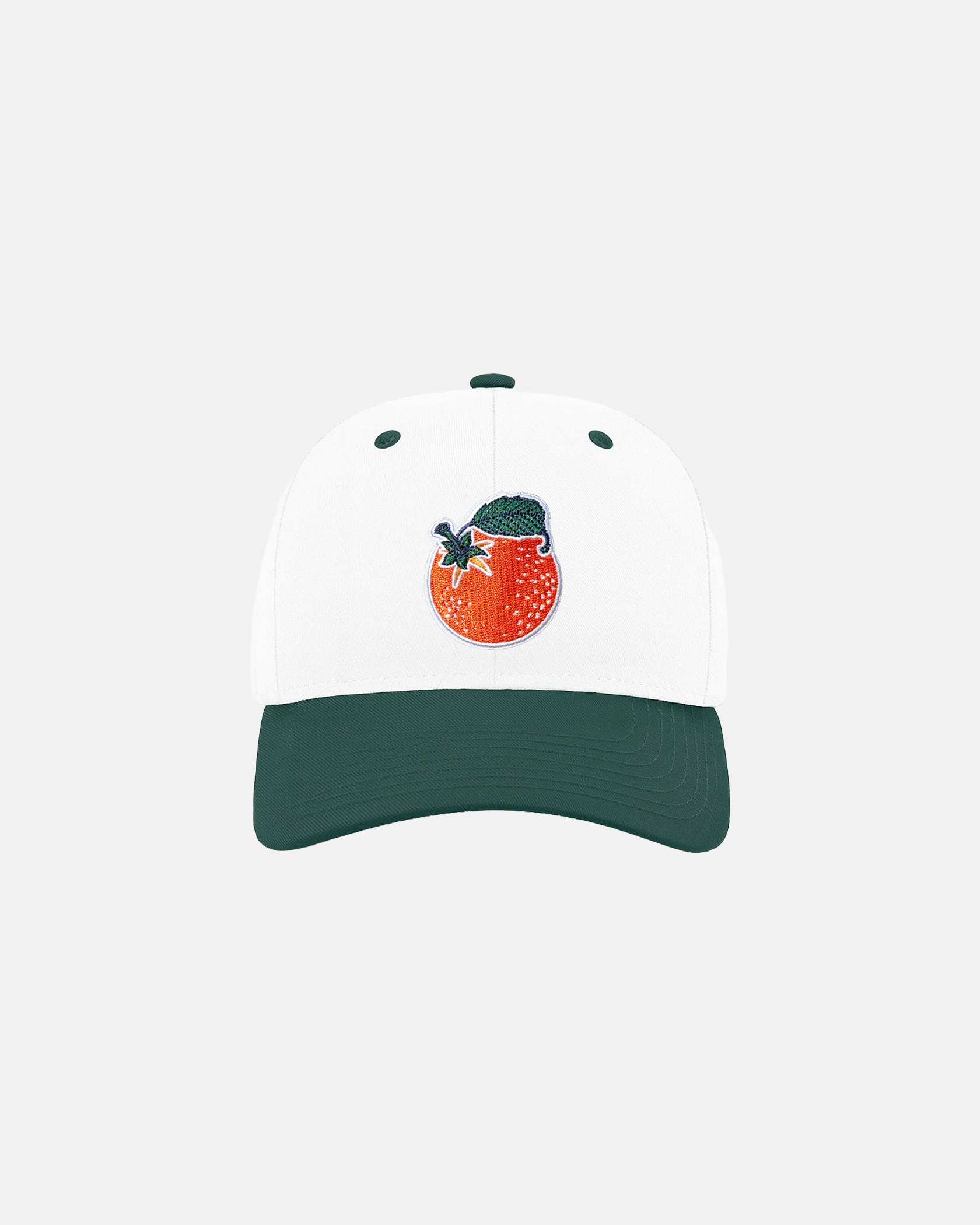 Orange Logo Canvas Snapback