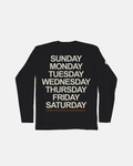 Days of the Week Tee LS