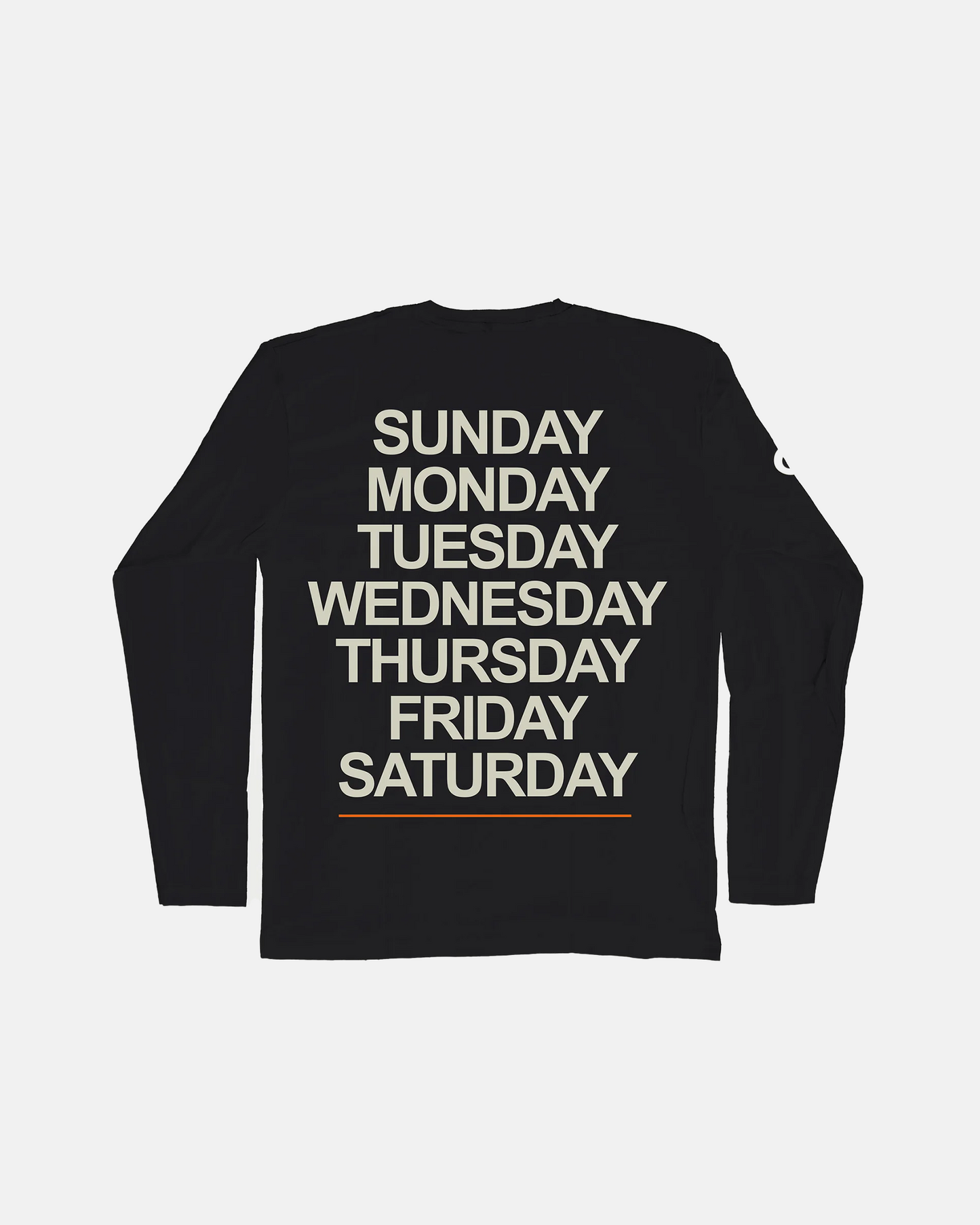 Days of the Week Tee LS