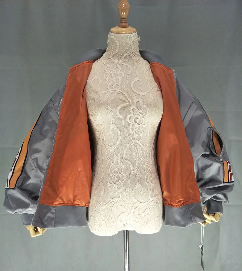 Spring Jacket Windbreaker Loose Bomber Streetwear Casual Basic Coat Oversize Short Jacket